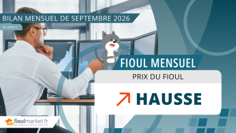 Récapitulatif du cours du fioul en septembre 2026