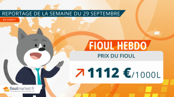 prix du fioul au 29 septembre