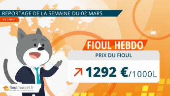 Prix du fioul du 2 mars 2026