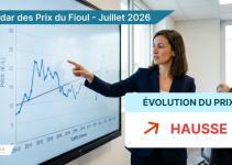 Evolution du prix du fioul en juillet 2026