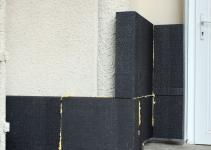 pose isolation des murs extérieurs