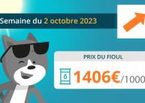 Prix du fioul 2 octobre
