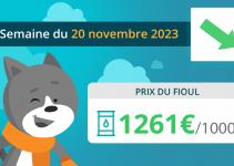 Prix du fioul 20 novembre
