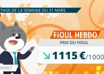 Prix du fioul 31 mars 2025