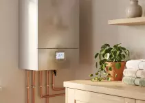 Une chaudière au gaz