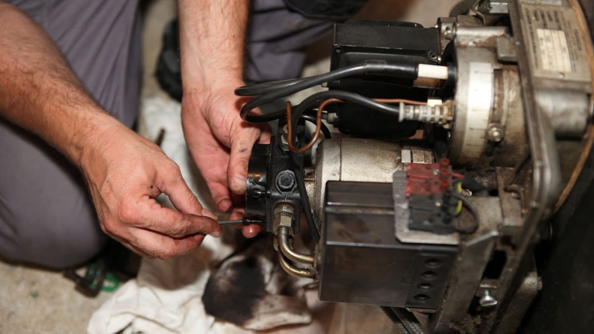 Nettoyage chaudière fioul