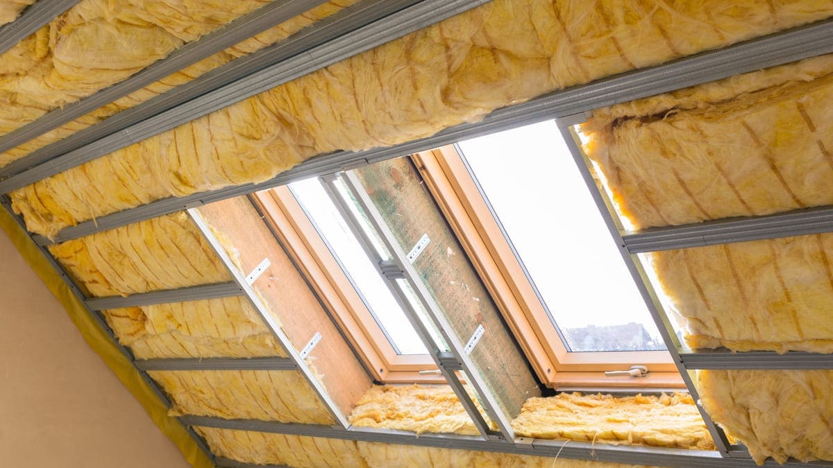 isolation d'une maison