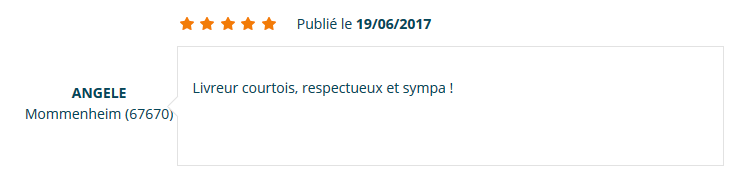 Commentaire client Fioulmarket