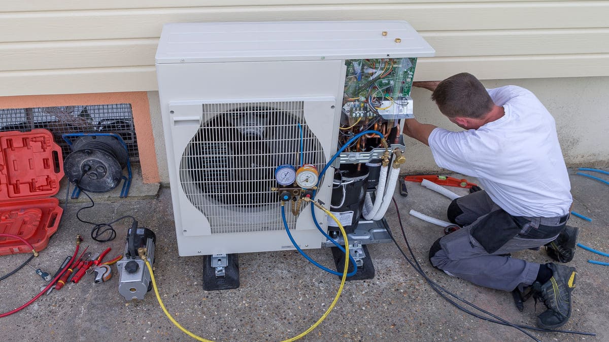 puissance pompe à chaleur pour 100m²